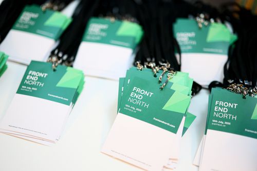 Branded lanyards ready to go.